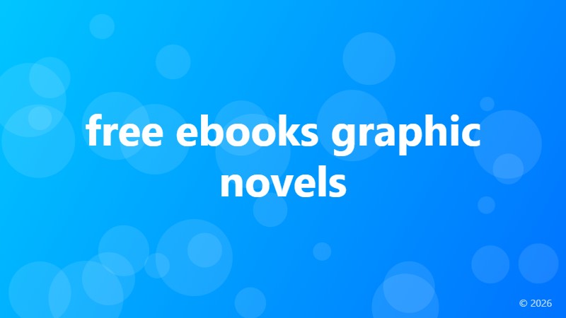 free ebooks graphic novels