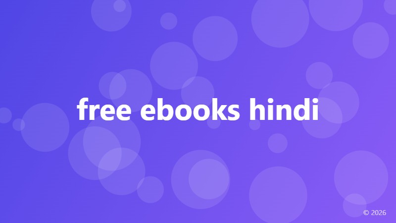 free ebooks hindi